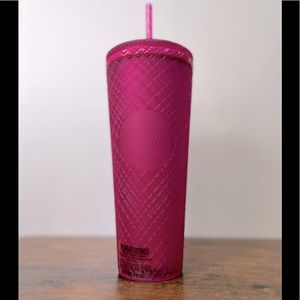 Starbucks Mexico Jeweled Hot Pink Tumbler
